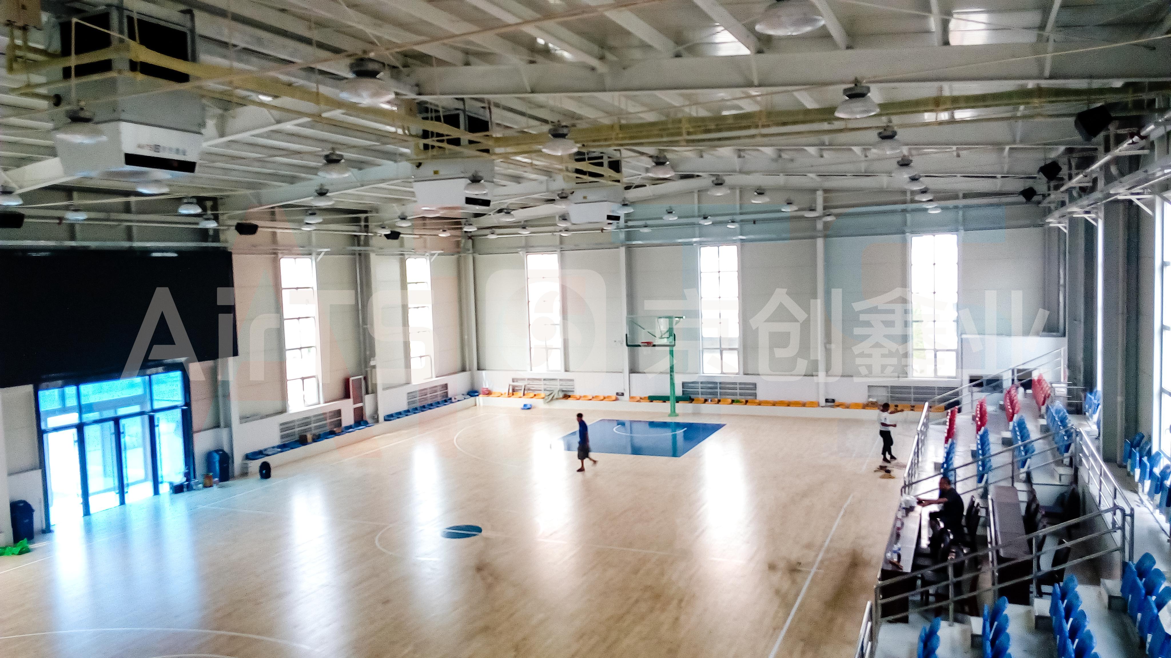 體育場館采暖降溫應用展示—AirTS京創鑫業高大空間專用多聯空調